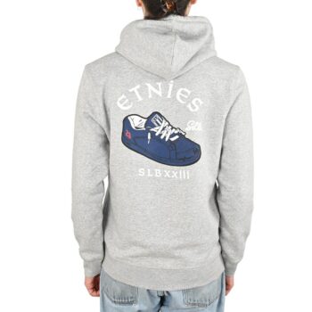 Etnies SLB Flag Pullover Hoodie - Grey/Heather