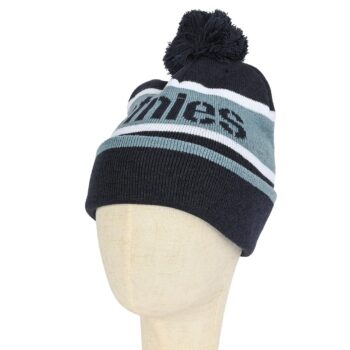 Etnies Stencil Pom Beanie Hat - Navy