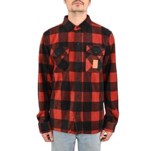 Etnies Woodsman Fleece L/S Shirt - Brick
