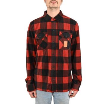 Etnies Woodsman Fleece L/S Shirt - Brick
