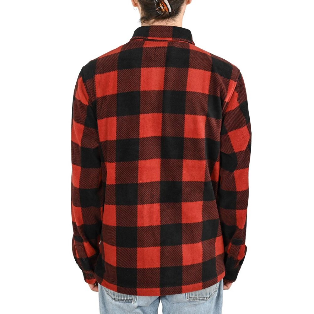 Etnies Woodsman Fleece L/S Shirt - Brick