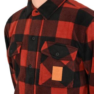 Etnies Woodsman Fleece L/S Shirt - Brick