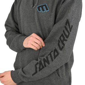 Etnies x Santa Cruz Screaming Hand Pullover Hoodie - Charcoal