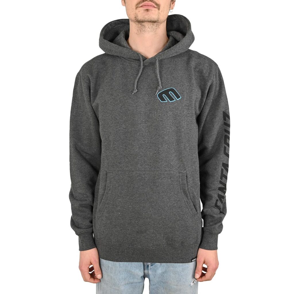 etnies パーカー Etnies x Santa Cruz Screaming Hand Pullover Hoodie - Charcoal