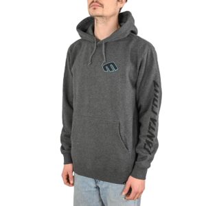 Etnies x Santa Cruz Screaming Hand Pullover Hoodie - Charcoal