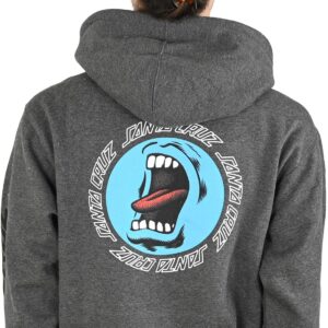 Etnies x Santa Cruz Screaming Hand Pullover Hoodie - Charcoal