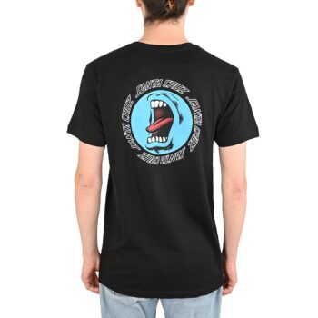 Etnies x Santa Cruz Screaming Hand S/S T-Shirt - Black