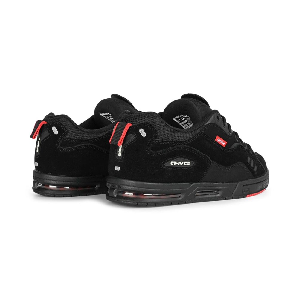 Globe CT-4 Skate Shoes - Black Suede