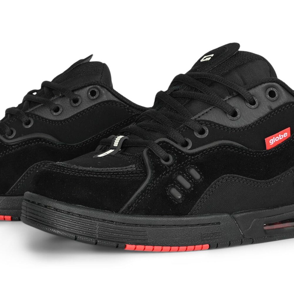 Globe CT-4 Skate Shoes - Black Suede