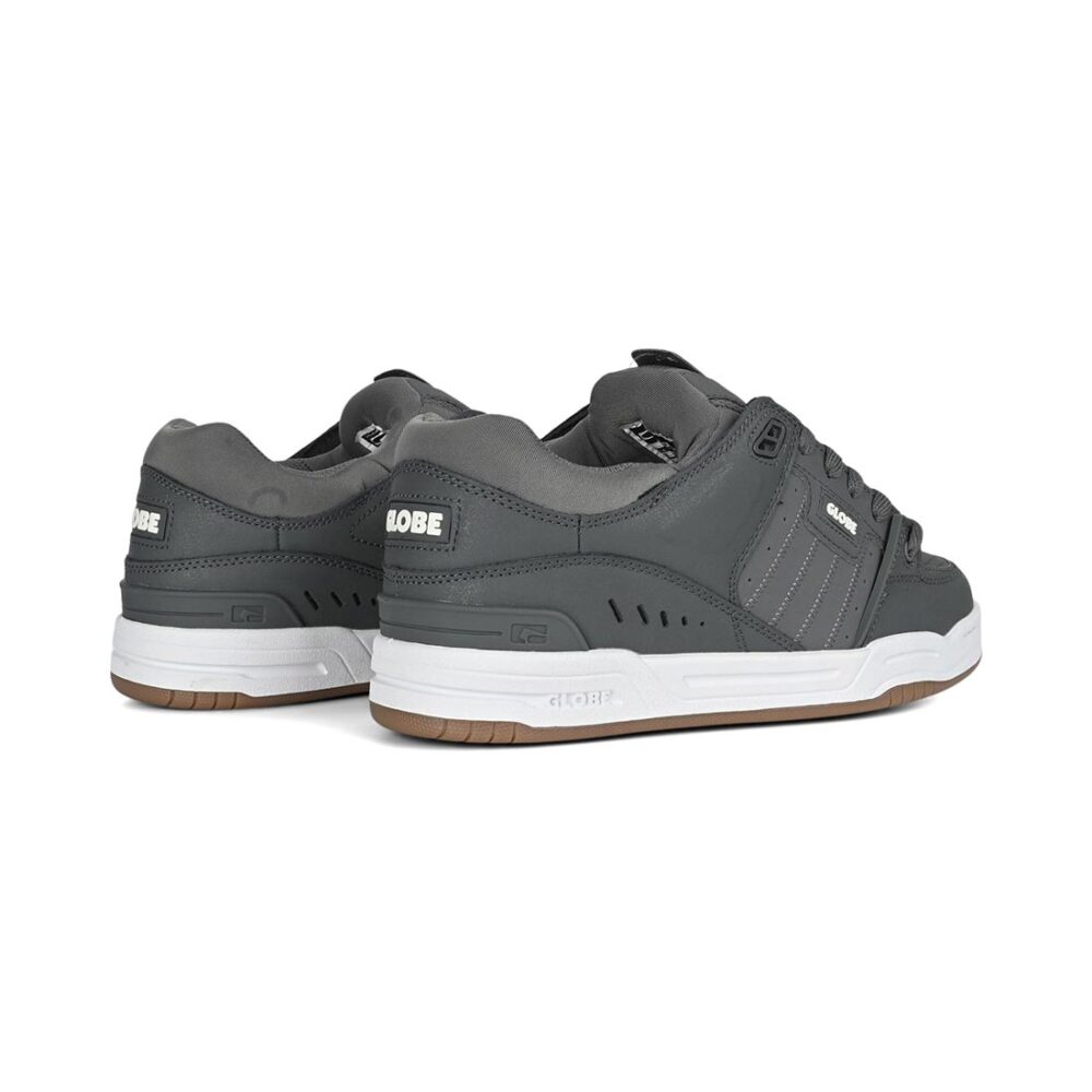 Globe Fusion Skate Shoes - Charcoal/White