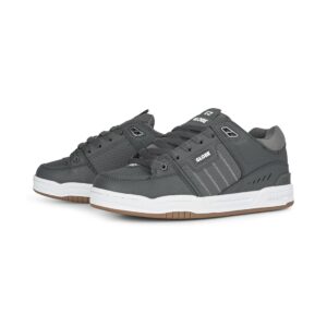 Globe Fusion Skate Shoes - Charcoal/White
