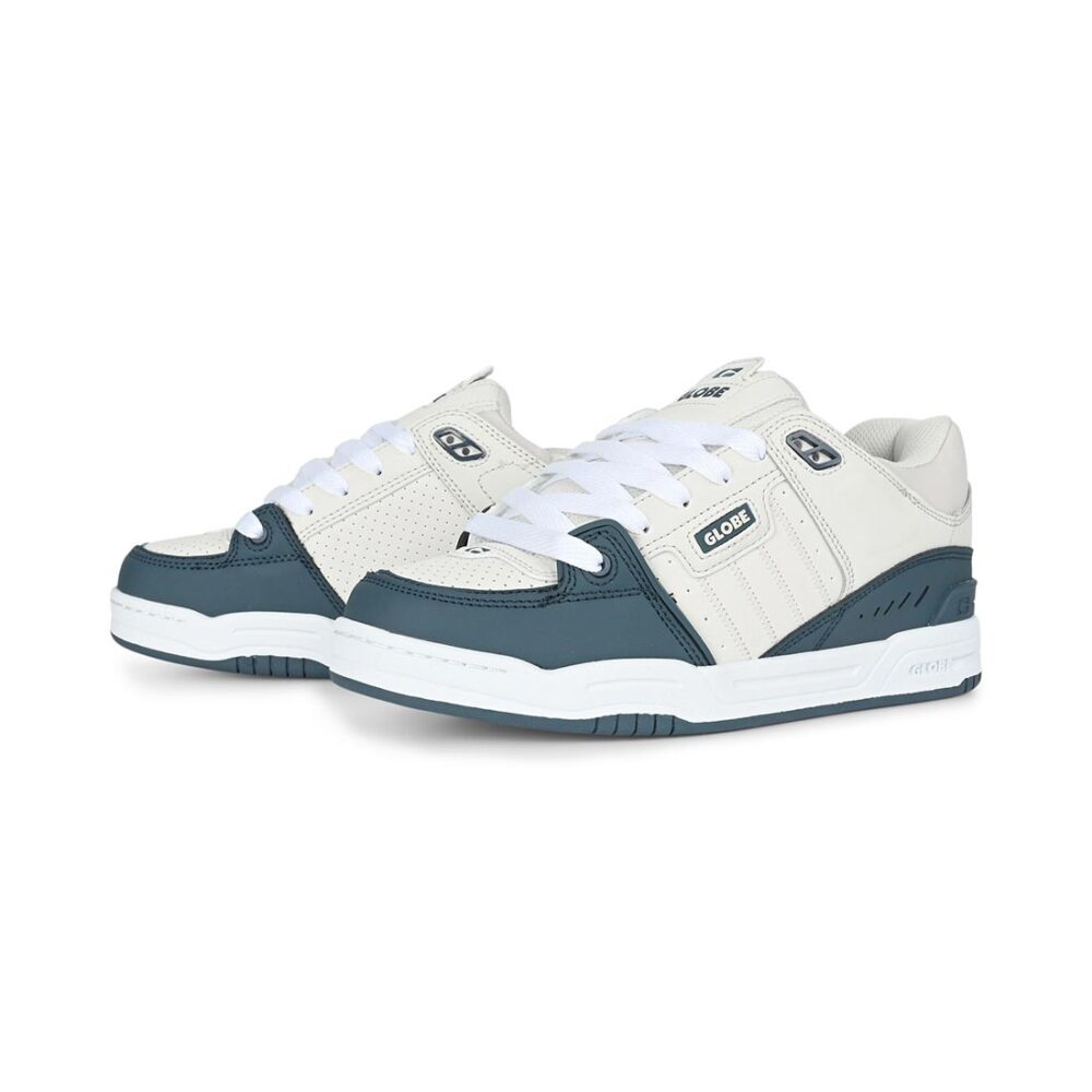 Globe Fusion Skate Shoes - Grey/Blue