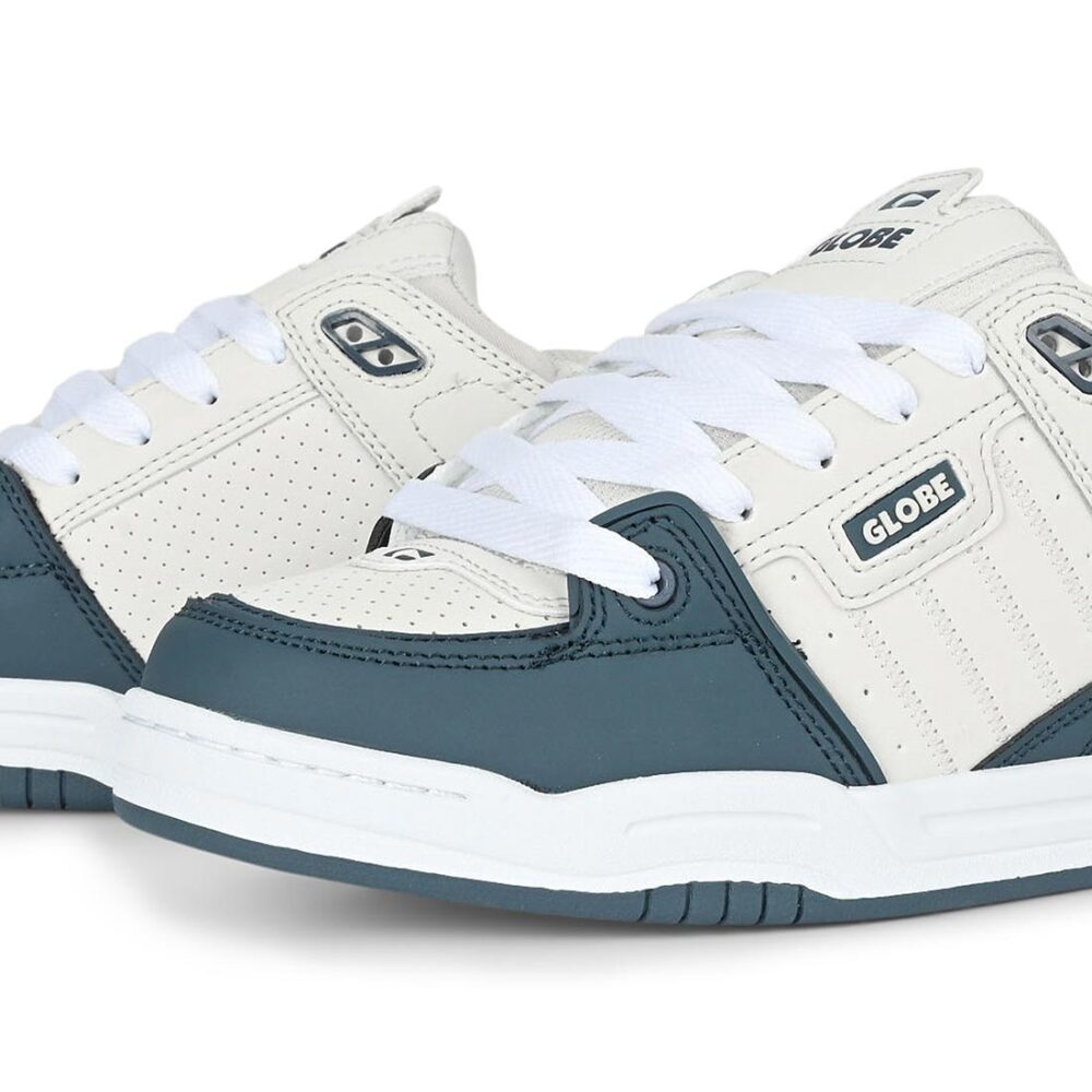 Globe Fusion Skate Shoes - Grey/Blue