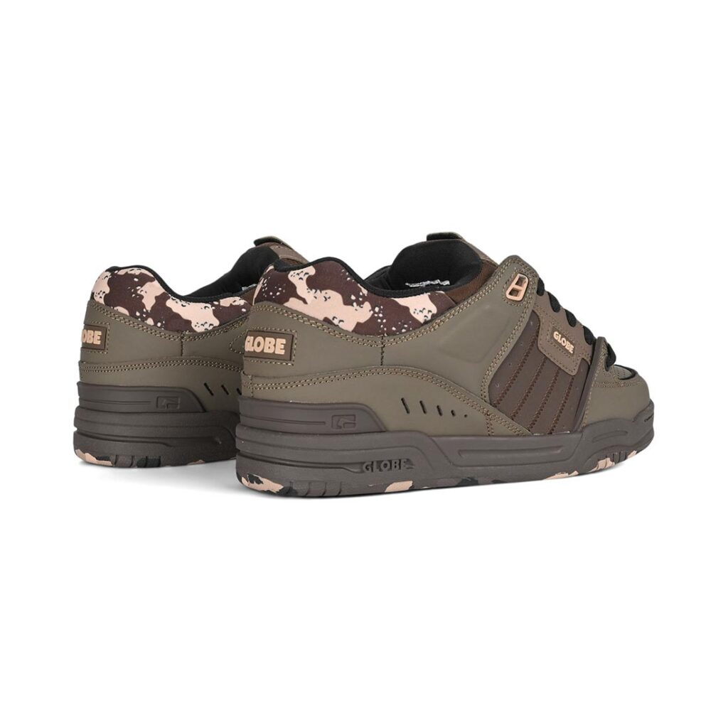 Globe Fusion Skate Shoes - Mud/Camo - Supereight