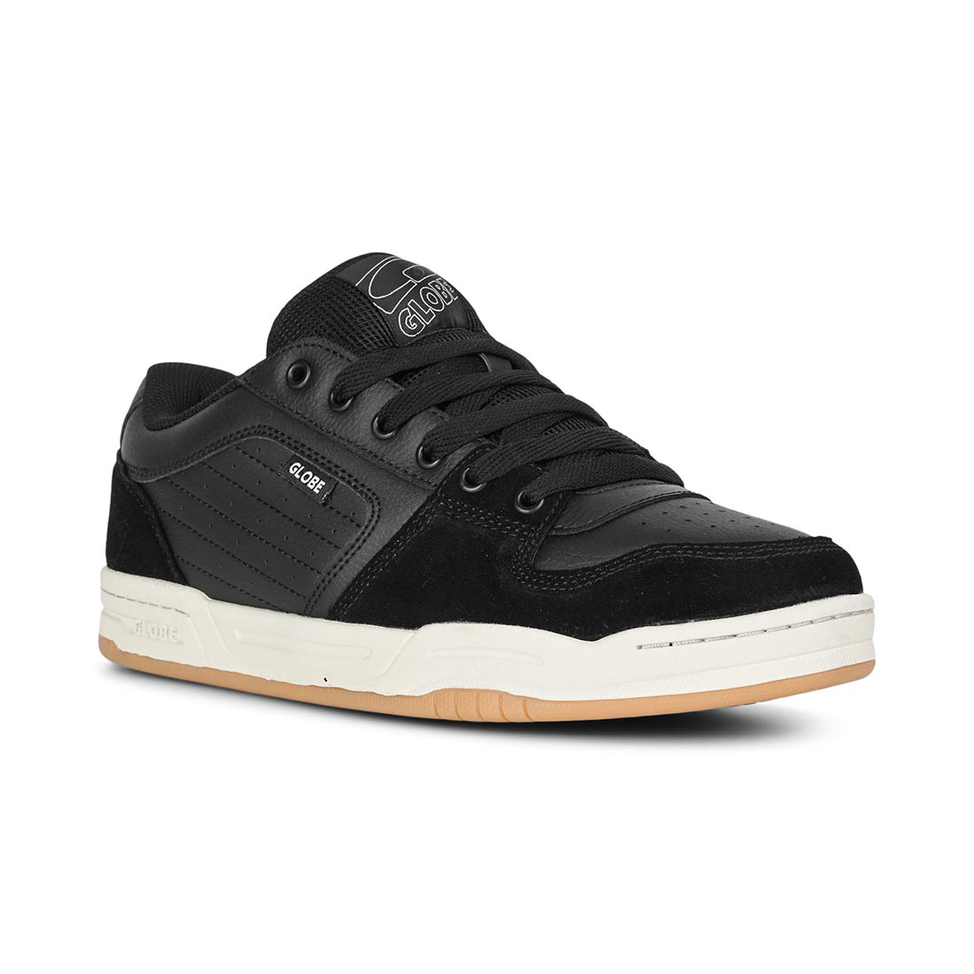 Globe MOJO 2.0 Skate Shoes - Black/Antique White - Mens 11 UK - Leather