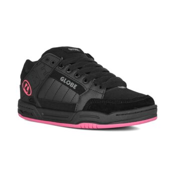 Globe Tilt Skate Shoes - Black/Black/Pink
