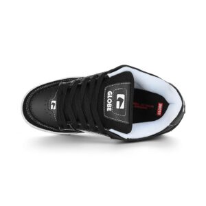 Globe Tilt Skate Shoes - Black/White/Stitch