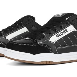 Globe Tilt Skate Shoes - Black/White/Stitch