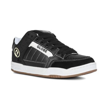 Globe Tilt Skate Shoes - Black/White/Stitch