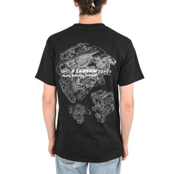 HUF x GReddy Motors S/S T-Shirt - Black