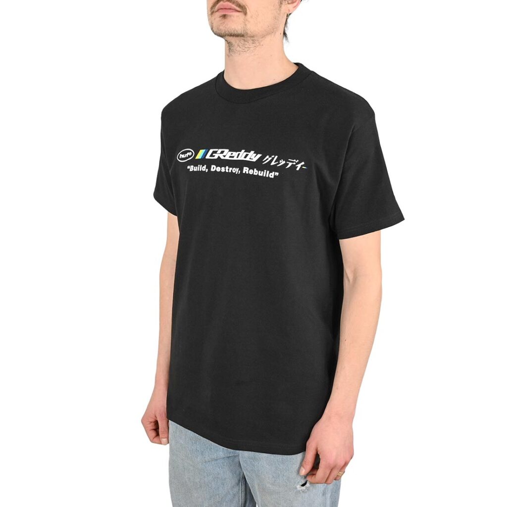 HUF x GReddy Motors S/S T-Shirt - Black - Supereight