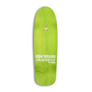 Heroin Skateboards Craig Questions Goldrush 10" Deck