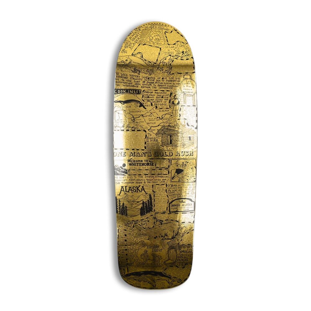 Heroin Skateboards Craig Questions Goldrush 10" Deck