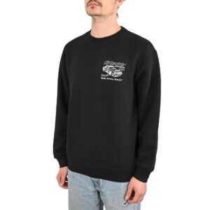 Huf x GReddy Retro Mod Crew Sweater - Black