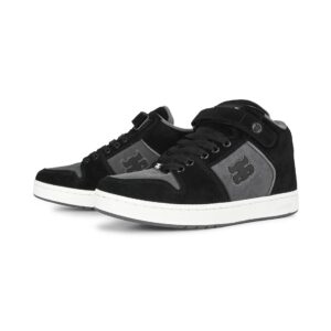 IPATH Grasshopper High-Top Skate Shoes - Black/Grey Suede