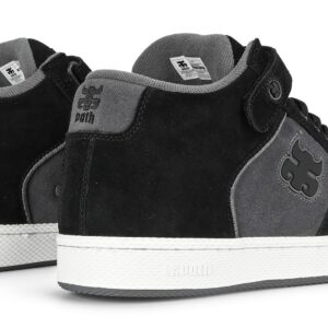 IPATH Grasshopper High-Top Skate Shoes - Black/Grey Suede
