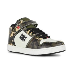 IPATH Grasshopper High-Top Skate Shoes - Camo Leather