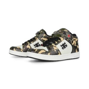 IPATH Grasshopper High-Top Skate Shoes - Camo Leather