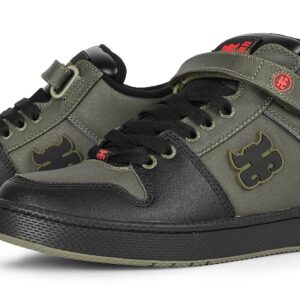 IPATH Grasshopper High-Top Skate Shoes - Green Waxed Canvas