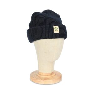 Magenta Fam Cuff Beanie Hat - French Navy