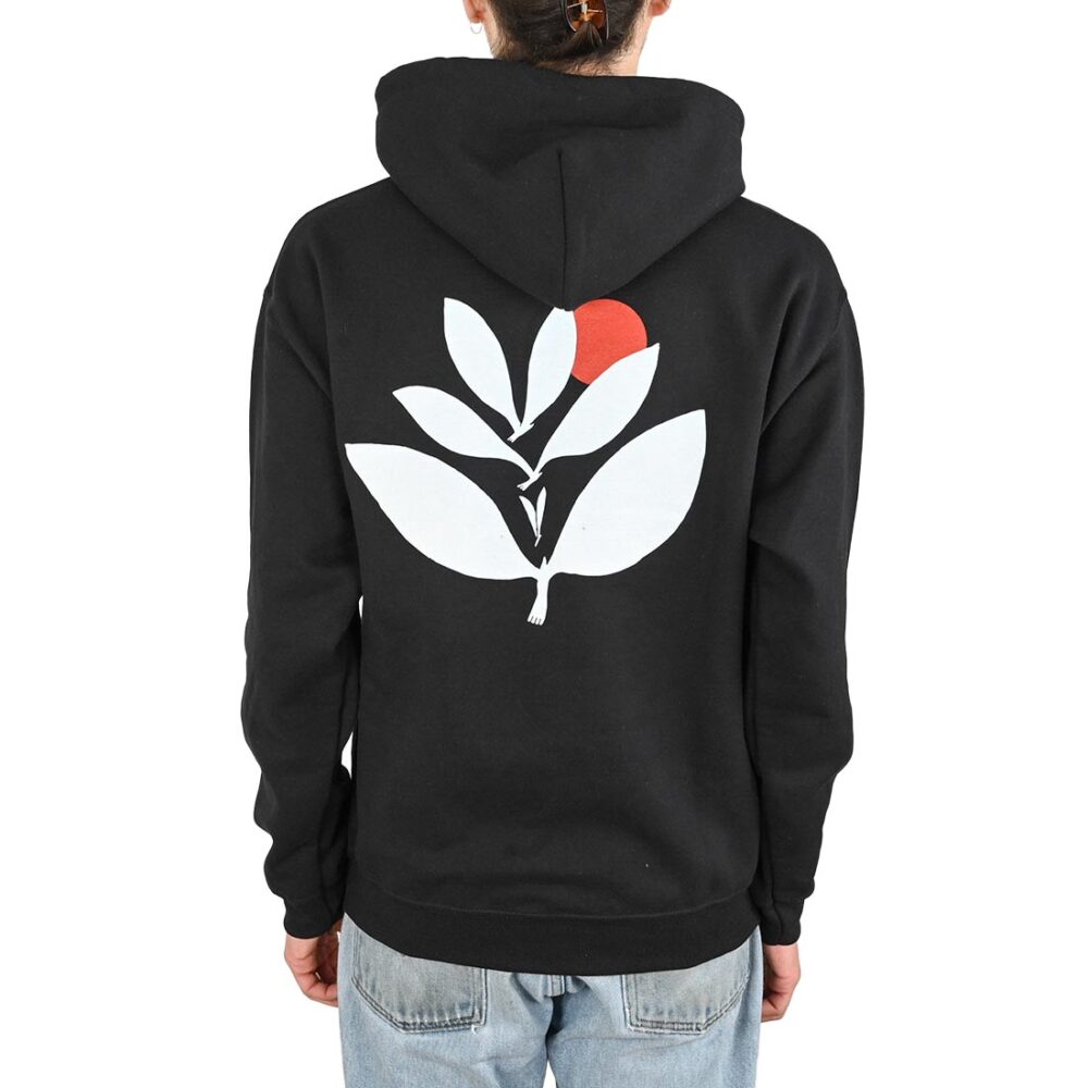 Magenta Fly Pullover Hoodie - Black