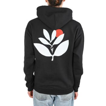 Magenta Fly Pullover Hoodie - Black