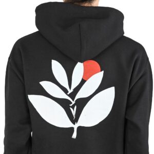Magenta Fly Pullover Hoodie - Black