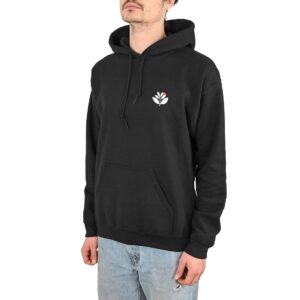 Magenta Fly Pullover Hoodie - Black