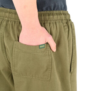 Magenta Slack Tapered Pants - Khaki Green