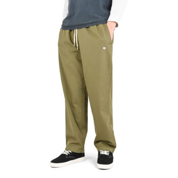Magenta Slack Tapered Pants - Khaki Green
