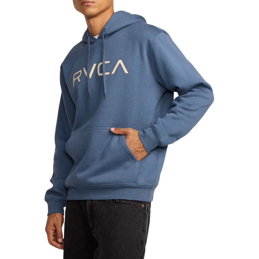 RVCA Big Stitch Pullover Hoodie - Vintage Navy