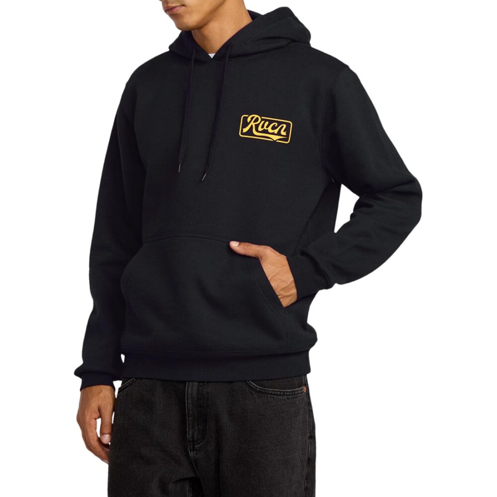 RVCA Frame Up Pullover Hoodie - Black