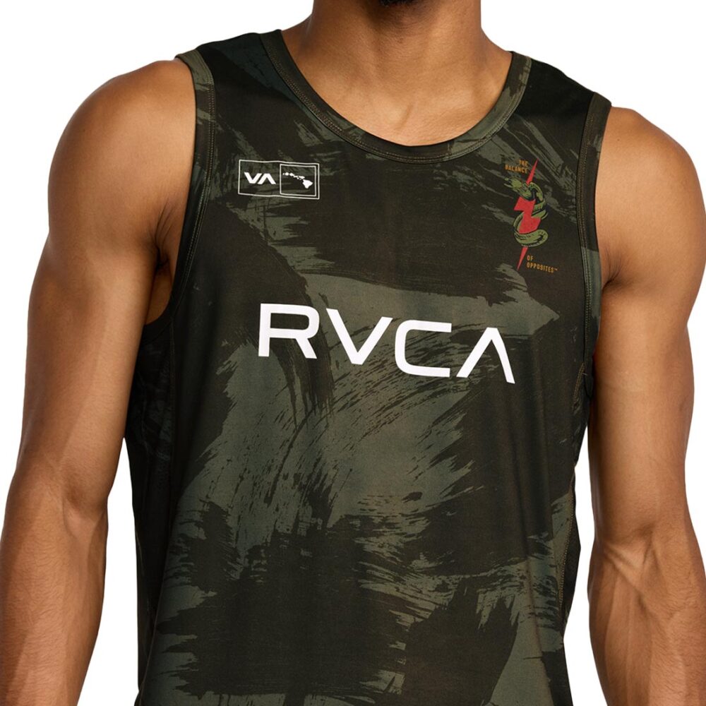 RVCA Hawaii Vent Sport Vest - Island Camo