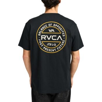RVCA Logo Pack Short-Sleeved T-Shirt - Black