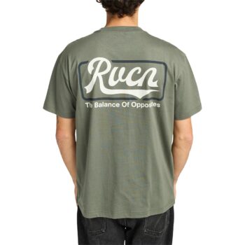 RVCA Logo Pack Short-Sleeved T-Shirt - Sage Leaf