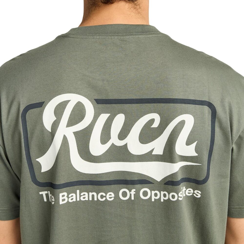 RVCA Logo Pack Short-Sleeved T-Shirt - Sage Leaf