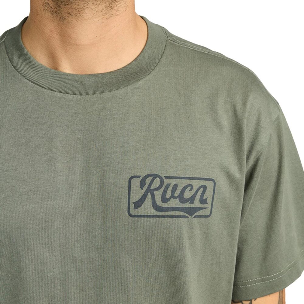 RVCA Logo Pack Short-Sleeved T-Shirt - Sage Leaf