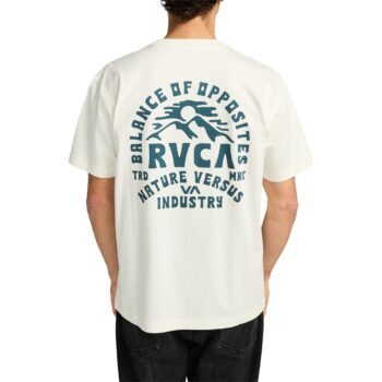 RVCA Ridge Short-Sleeved T-Shirt - Antique White