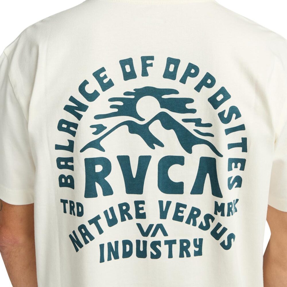 RVCA Ridge Short-Sleeved T-Shirt - Antique White