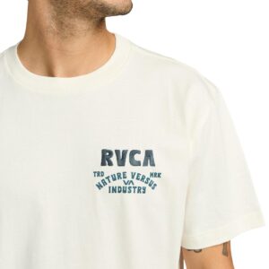 RVCA Ridge Short-Sleeved T-Shirt - Antique White